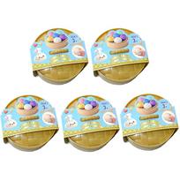 Glitter Dumpling Baozi Blind Box Squishy Colorful Food Anti-Stress Sensory Squeeze Fidget Toy