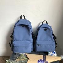 Neperšlampamos nailoninės kuprinės Moteriškas krepšys Madinga kuprinė moterims Didelė maža kelioninė kuprinė Moteriška pečių krepšys Mochilas S mėlyna