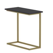Staliukas Kalune Design Narin, antracito sp./aukso sp., 64 cm x 30 cm x 62 cm
