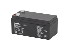 VIPOW gelinis akumuliatorius, 12 V, 3,3 Ah