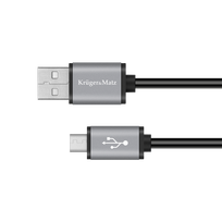 Kruger&Matz Basic USB – micro USB kabelis, 1 m