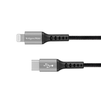Kruger&Matz USB-C–Lightning C94 MFi laidas, 1 m