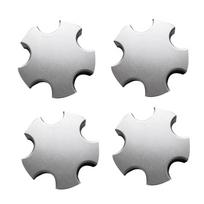 Car Wheel Center Cap 5FA51PAKAC Replacement Parts Car Accessories For Jeep Cherokee 2001-2004 Hub Cap Cover 4Piece Silver 4PCS gray