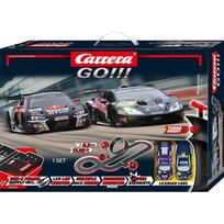 Automobilių trasa Carrera Go!!! GT Pro Racers, juoda sp.