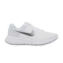 Nike Revolution 6 White Silver Metallic (Women's) 35.5 white