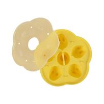 5 Cavity Cartoon Rabbit Shaped Silicone Molds Fondant Mold Cake Decorating Gadget DIY Candy Mousse Dessert Baking Moulds geltona