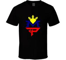 Manny Pacquiao Pinoy Boxing Logo T-Shirt S blue
