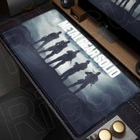 XXL 900x400mm Metal Gear Mouse Pad for Computer Keyboards PC Accessories Non-slip Desk Mat Gamer Rug Mausepad Gaming Laptop Pad 40cmx90cm