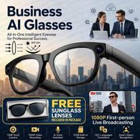 New 1300W Pixel Camera Smart Glasses With Live Streaming Support Audio Video Translation AI Assistant 32GB UV Protection Glasses TP And SG Glasses
