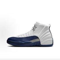 Jordan 12 Retro Vyriški krepšinio batai - Balti/Auksiniai, Patvarūs, Didelio dydžio