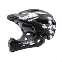 Kids Bike Helmet Gear Bicycle for Mountain Road Biking Roller Skating White black