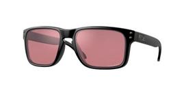 Saulės akiniai Oakley Holbrook juodi su Prizm Dark Golf raudonais lęšiais (X)