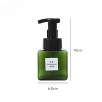 Foaming Bottle Press-type Foaming Hand Sanitizer Shampoo Facial Cleanser Foaming Machine, Portioning Bottle Foaming Machine Pump Head 250ml tamsiai žalia spalva