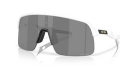 Dviračių akiniai nuo saulės Oakley matinės baltos spalvos su Prizm Black lęšiais