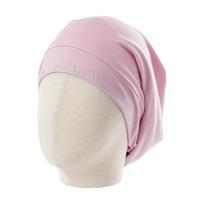 Satin Lined Hair Bonnet Hat for Women Men Bamboo Cotton Elastic Night Sleeping Cap Silk Skullies Beanie Hat Curly Hair Headwrap gray