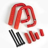Rear & Front Grab Bar Steel Grab Handles FOR 2007 2008 2009 2010 2011 2012 2013 2014 2015 2016 2017 2018 Jeep Wrangler JK 4 Door gray
