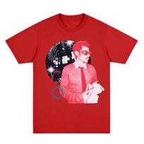 HarryStyles Kiss All The Time, Disco Occasionally, Seated Side View on a Disco Ball, HS Concert Classic T-Shirt Fashion Clothes XS