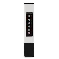 Real-Time Display Electronic Kitchen Salinity Meter for Soup & Water black