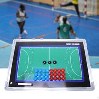 Handball Coaching Board Equipment Guidance Training Tool Whiteboard black