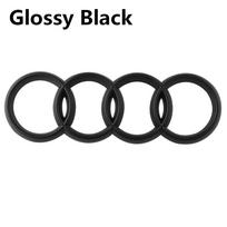 Automobilio logotipas Ženklelis Automobilio priekinės grotelės Galinė bagažinė 4 žiedų emblema Audi A1 A3 A4 A5 A6 A7 S3 S4 S5 S6 RS3 RS4 RS5 RS6 Q3 Q5 Q7 Sportiniams Front 315mm