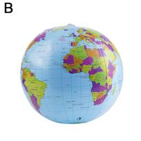 12/16Inch Inflate Globe Beach Ball Toy Map Education Geography Teaching Balloon Props For Kids Adults Creative Gifts