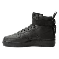 Nike Sf Air Force 1 Mid Triple Black 917753-005 41 black