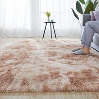 Šilkinis vilnonis dažytas kilimas iš Šiaurės šalių: Atsparus purvui, lengvai prižiūrimas svetainės / miegamojo kilimėlis 50*80cm