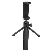 Camera Tripod Aluminum Alloy ABS 360 Degree Panoramic Portable Desktop Cell Phone Tripod Stand for black