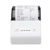 Nešiojamas 58 mm Bluetooth terminis čekių spausdintuvas tarpvalstybinei elektroninei prekybai gray