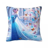 Queen F-Frozen Princess Elsa Butterfly Pillow Case Cushion Cover Pillow Cover Vintage Pillowcases For Chair Sofa Home Decoration 50cmx50cm