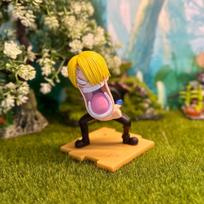 15cm One Piece Anime Figures Three Captains Sanji Monkey D Luffy Roronoa Zoro Action Figure Hungry Trio PVC Model Toys Beautiful Gifts black