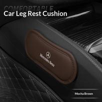 FA03Leather car knee pads car center console leg pads for Mercedes Benz AMG C E S GLE CLC class W204 W203 W205 W124 W221 W213 W212 black