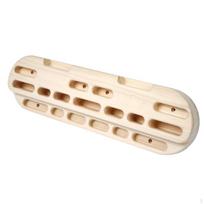 Wooden Fingerboard Solid Wood Construction Portable Climbing for beige