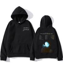 Ariana Grande Eternal Sunshine Tour Vyriškas didelio dydžio su gobtuvu Retro mados laisvas gatvės rudens žiemos džemperis S black