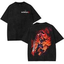 Scream Ghostface Halloween T-Shirt – Horror Movie Graphic Tee Unisex T-Shirt XXXXL black