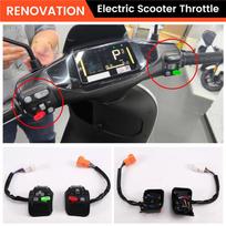 Electric Scooter Handle Grip Switches Electric Scooter Handle Switches For Ninebot N70C F90C 90Bmax 60Mmax 90M 95C kaip parodyta spalva