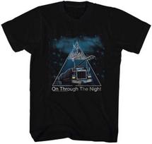 Def Leppard On Through The Night Men T Shirt Rock Band Music Merch XXXXL black