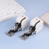 Cy-10 Overlock siuvimo mašinos šoninis pjaustytuvas presavimo pėdelė „Pasidaryk pats“ pėdelė žemai kotui skirtos siuvimo mašinos atsarginės dalys white