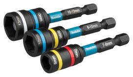 Makita antgalio suktuvas IMPACT BLACK 2in1 1/4" 3-dalių rinkinys