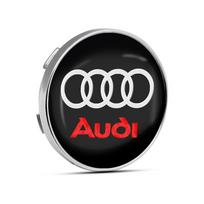 4 vnt. 56/60 mm automobilio ratlankio centrinis dangtelis, stebulės dangtelis, emblema, automobilio aksesuarai Audi A1 A2 A3 A4 A5 A6 A7 A8 Q1 Q2 Q3 Q4 Q5 Q6 Q7 Q8 B5 B6 B7 B8 C5 C6 C7 black