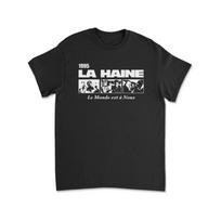 La Haine Filmo Plakatas Marškinėliai 1995 m. Vintažiniai 100% Medvilnė Grafiniai Marškinėliai Unisex Unisex Unisex Per dydį Hiphopas Retro Gatvės Stilius Laisvas Viršus 2XL white