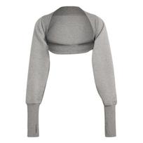 Adidas X Stella McCartney Cropped Coats Women's Basic Heather Gray Tur S gray