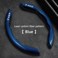 Carbon Fiber Car Steering Wheel Cover Non-slip Cover For BMW M F10 F20 E83 E90 E92 E93 X1 X5 X6 F30 G03 E43 E53 E63 Accessories gray