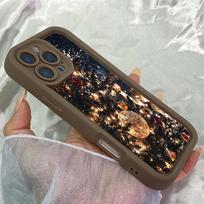 JT21 Artistic Christmas Realme 14 15 Huawei P40 Honor 70 90 Infinix Tecno itel Motorola Google All Model Angel eyes Soft TPU Phone Case itel RS4 ruda