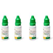4PCS Aquarium CO2 Indicator Solution Drop Checker for Fish Tank Plants Grass CO2 System Concentration Monitor Tester green