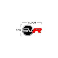 Emblemos lipdukai automobilių priedai SVR Vogue Velar Evoque Discovery Range Rover P300 L405 L551 P250 red