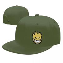Juokingi Spitfire ratlankiai Lil Bighead Užpildymo logotipas Snapback kepuraitė Madingos Patogios beisbolo kepuraitės One Size gray