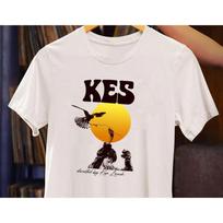 Kes T Shirt Ken Loach Film British Cinema Classic Vintage Homme Top For Everyday Wear Streetwear Breathable Soft M white