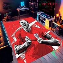 Harry Kane Vibes Poster Carpet Rug for Living Room Bedroom Home Sofa Decoration,Kids play Nonslip Floor Mat 70x100cm( 27x39in )