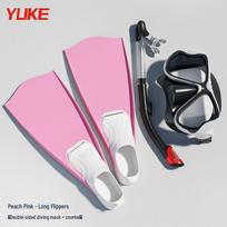 Professional Diving and Snorkeling Gear: Fins, Mask, Goggles for Kids and Adults 38-39 M